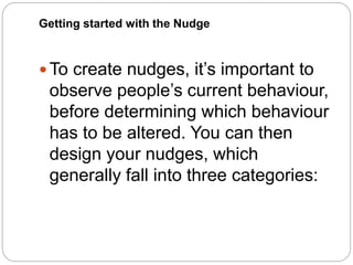 Nudge Document Example Nudge theory | PPTX