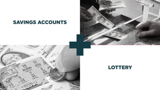 SAVINGS ACCOUNTS
LOTTERY
 