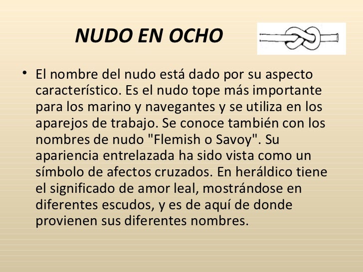 Nudos explicacion