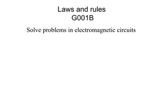 Laws and rules  G001B ,[object Object]