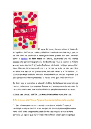 El nuevo nuevo periodismo