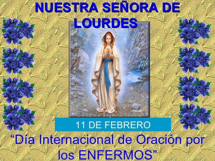 Resultado de imagen de nuestra señora de lourdes