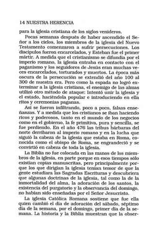 Nuestra herencia dsa