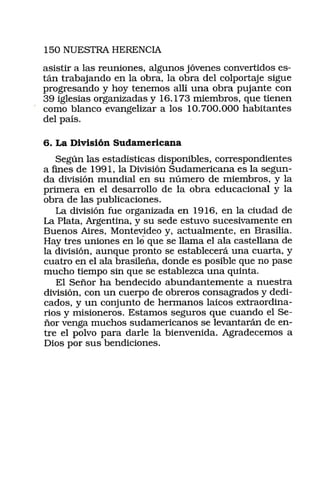 Nuestra herencia dsa