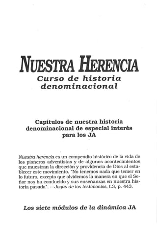 Nuestra herencia dsa