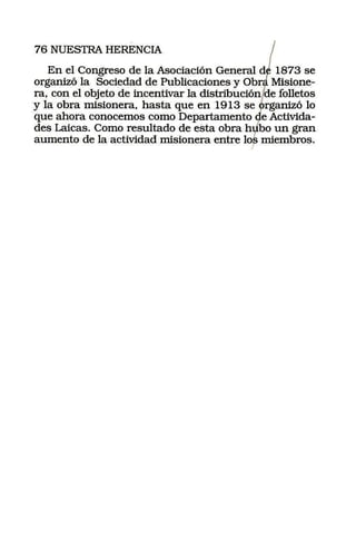 Nuestra herencia dsa