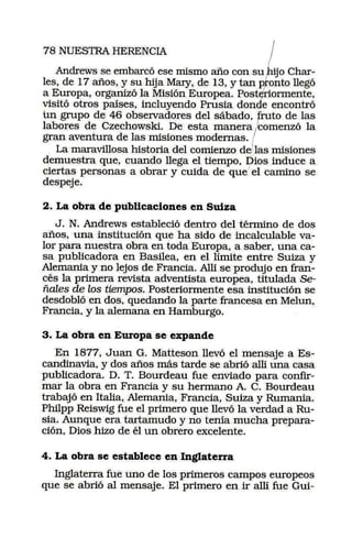 Nuestra herencia dsa