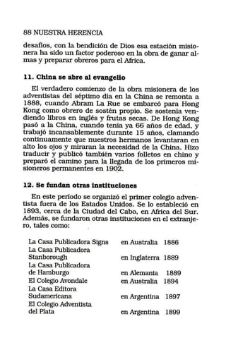 Nuestra herencia dsa