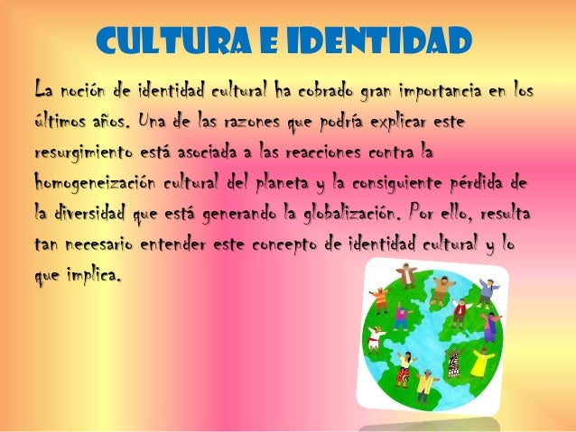 Nuestra identidad cultural