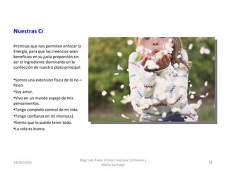 Nuestras creencias y la energía