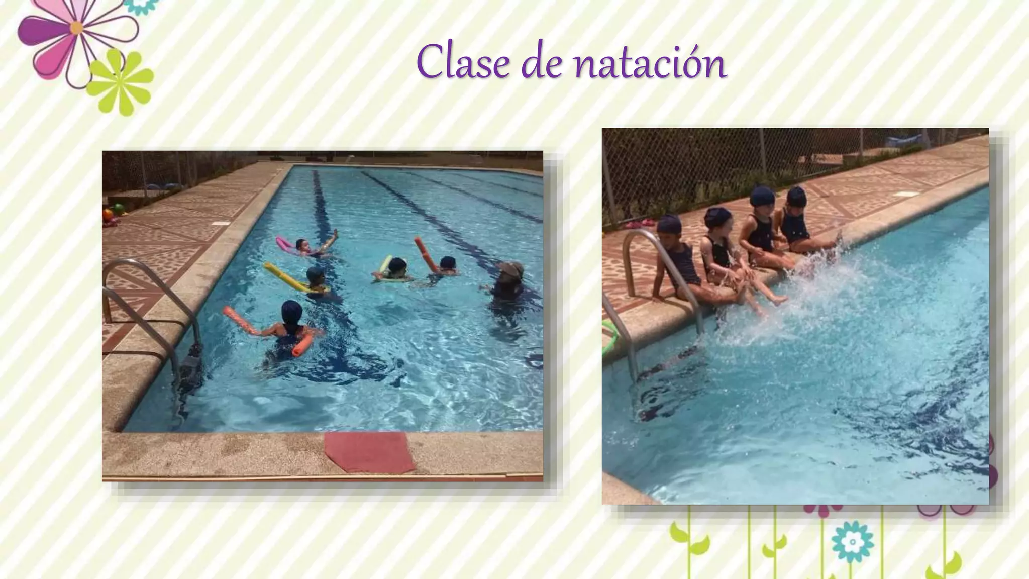Clase de natación