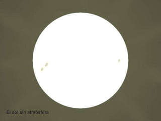El sol sin atmósfera 