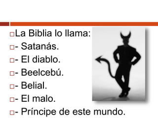 Nuestro adversario el diablo | PPTX