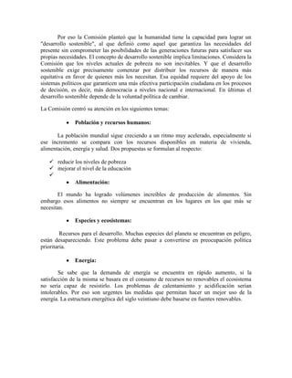 Nuestro futuro común