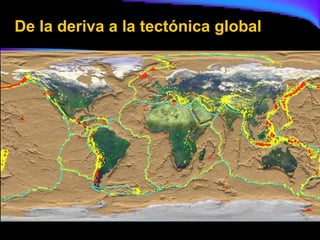 De la deriva a la tectónica global
 