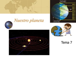 Nuestro planeta Tema 7 