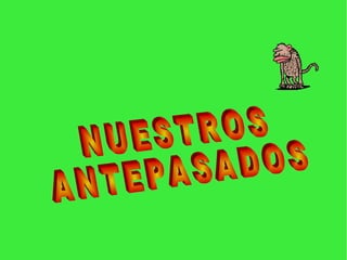 NUESTROS ANTEPASADOS