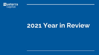 2021 Year in Review
 