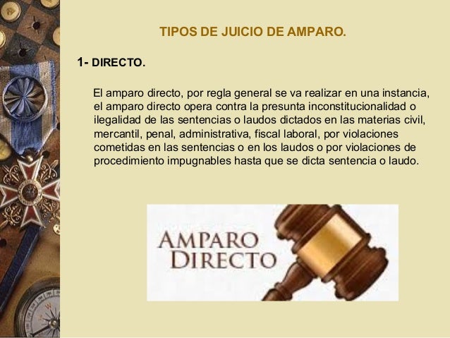 juicio de amparo.