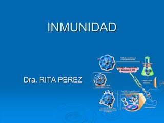 INMUNIDAD
Dra. RITA PEREZ
 