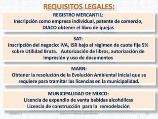 06/08/2013 Seminario Problemas Empresariales 23
 