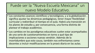 Conoce Los Cambios Clave En La Nueva Escuela Mexicana – ARXVJ