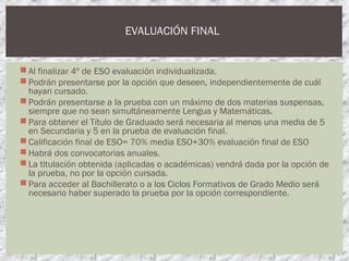 Nueva estructura del sistema educativo (lomce) | PPT