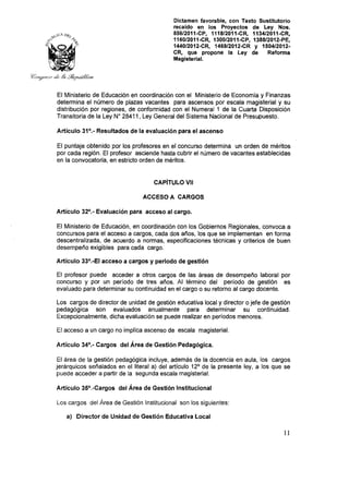 Nueva ley aprobada en congreso