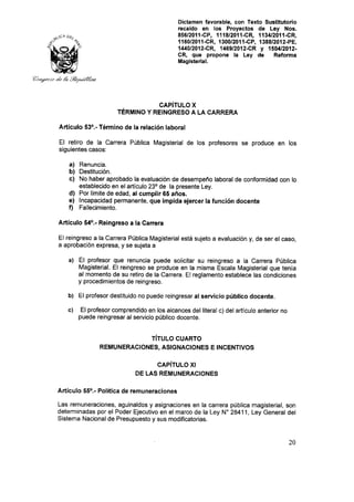 Nueva ley aprobada en congreso