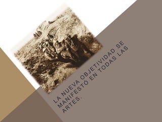 Nueva objetividad. roberto saller