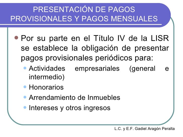 Pagos Provisionales De Isr De Las Personas Contadormx | calculo isr 2016 personas morales pagos provisionales de Pagos Provisionales De Isr De Las Personas Contadormx | calculo isr 2016 personas morales pagos provisionales de