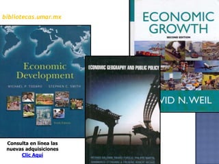 bibliotecas.umar.mxConsulta en línea las  nuevas adquisicionesClic Aquí  