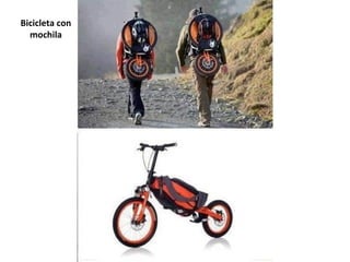 Bicicleta con
mochila

 