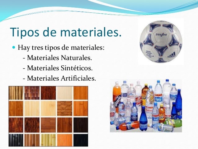 Nuevas necesidades, nuevos materiales