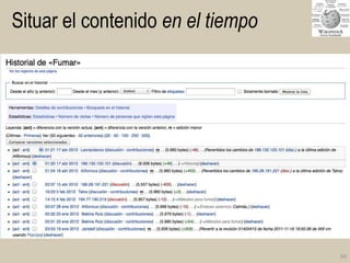 Situar el contenido en el tiempo

60

 