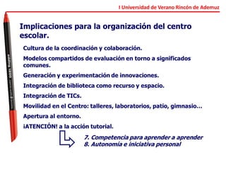 I Universidad de Verano Rincón de Ademuz
 