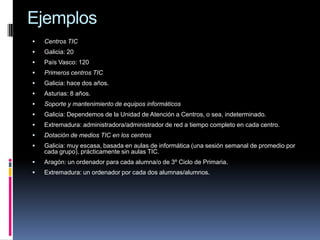 EjemplosCentros TIC
