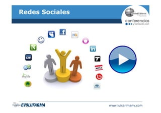 Redes Sociales




                 www.luisarimany.com
 