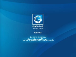 Nueva web Popularenlinea.com