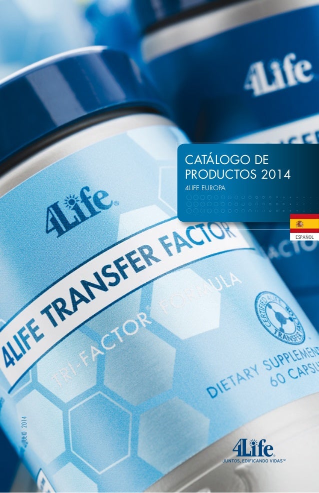 Nuevo catalogo de 4life Europa (España)