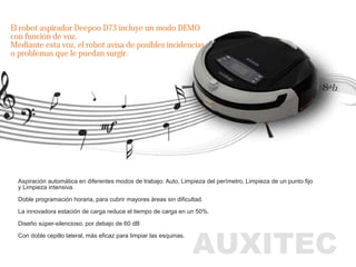 Catalogo robot aspirador deepoo