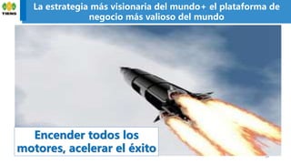 39
La estrategia más visionaria del mundo+ el plataforma de
negocio más valioso del mundo
Encender todos los
motores, acelerar el éxito
 
