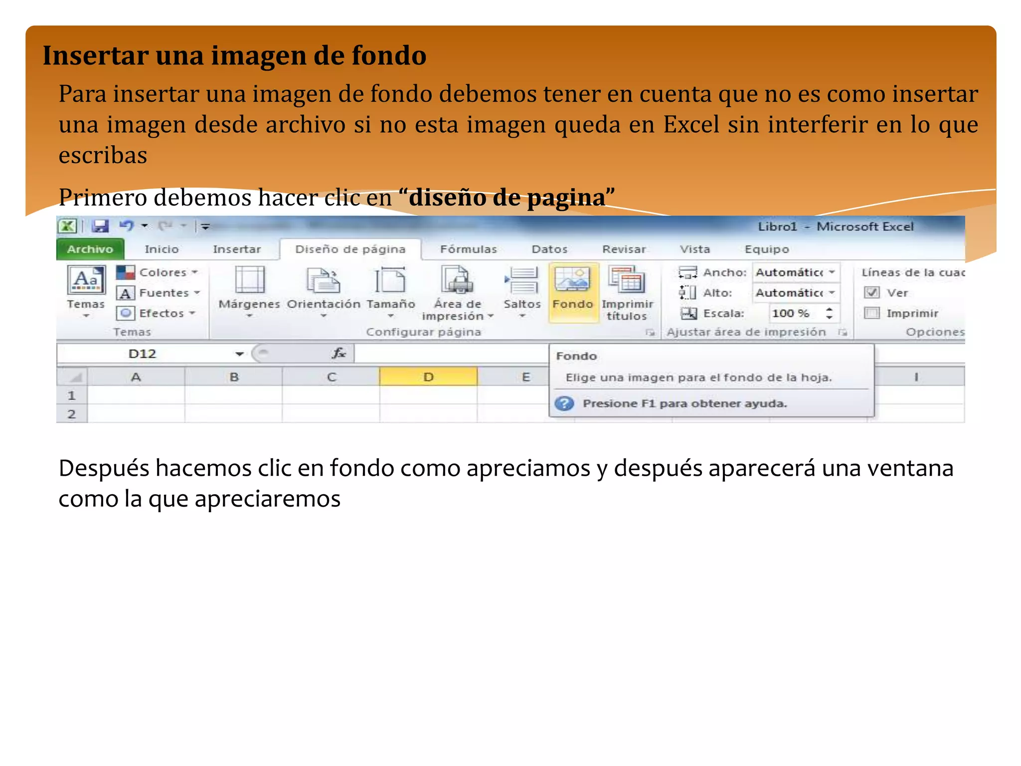 Empecemos a trabajar en Excel1. Escribir datos en una hoja de cálculoHaga clic en una celda y luego escriba los datos en esa celda.Presione ENTRAR o TAB para pasar a la celda siguiente.Empieza a escribir el nombre que quierasCELDA SELECCIONADAPara ajustar el texto en una celda, seleccione las celdas a las cuales desea aplicar el formato y luego, en la pestaña Inicio en el grupo Alineación, haga clic en Ajustar texto. Izquierda        centrar      derechaPara escribir una serie de datos, como por ejemplo días, meses o números progresivos, escriba el valor inicial en una celda y luego escriba un valor en la celda siguiente para establecer un patrón.