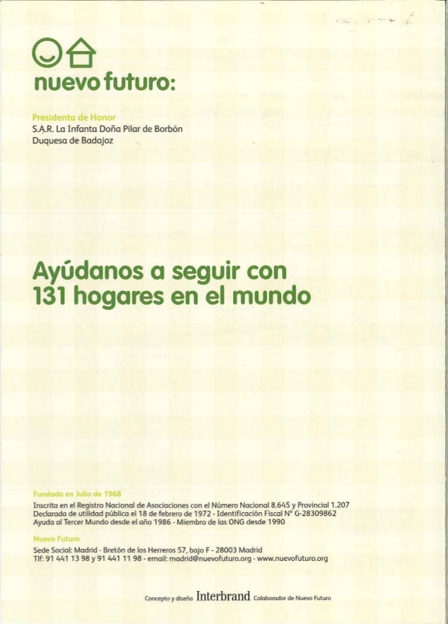 Nuevo futuro rastrillo solidario (triptico)