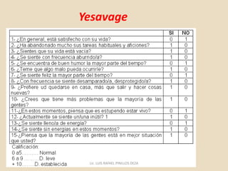Yesavage
Lic. LUIS RAFAEL PINILLOS DEZA
 