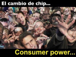 El cambio de chip...
Consumer power...
 
