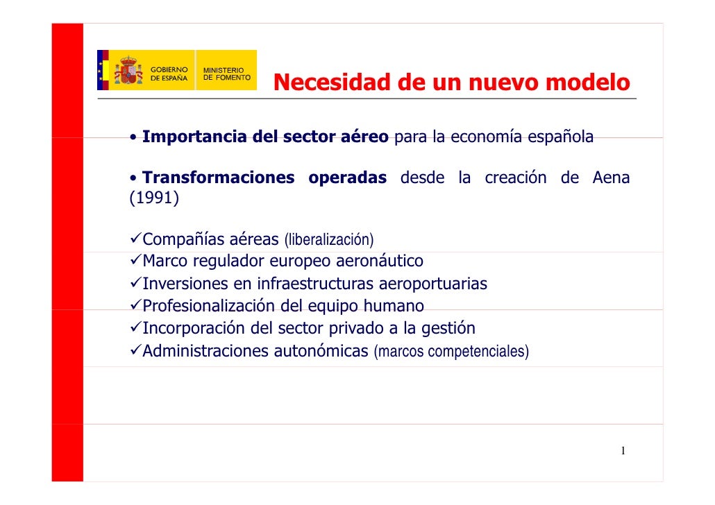 Nuevo Modelo GestióN Aena M Inisterio slideshare - 웹