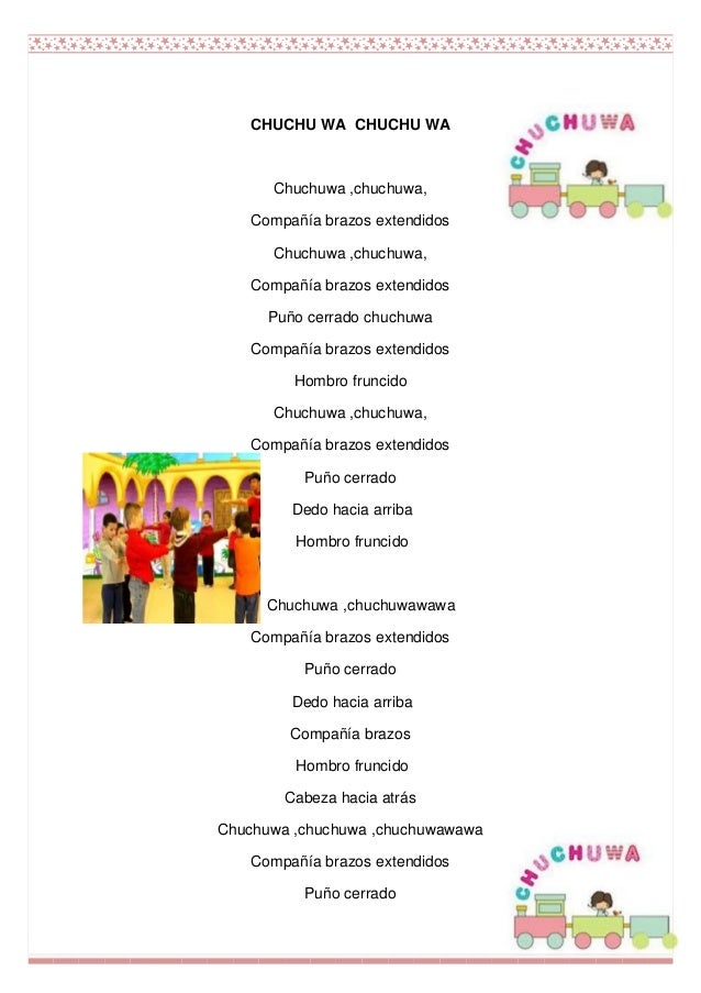 Chuchuwa Chuchuwa Chuchuwa Wa Wa Letra chuchuwa chuchuwa chuchuwa wa wa letra