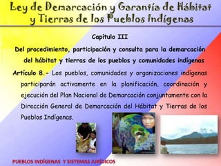 Los pueblos indígenas, como culturas de raíces ancestrales forman parte de la Nación, del Estado y del pueblo venezolano como único soberano e indivisible. De conformidad con esta Constitución tienen el deber de salvaguardar la integridad y la soberanía nacional. Pueblos Indígenas y Sistemas Jurídicos