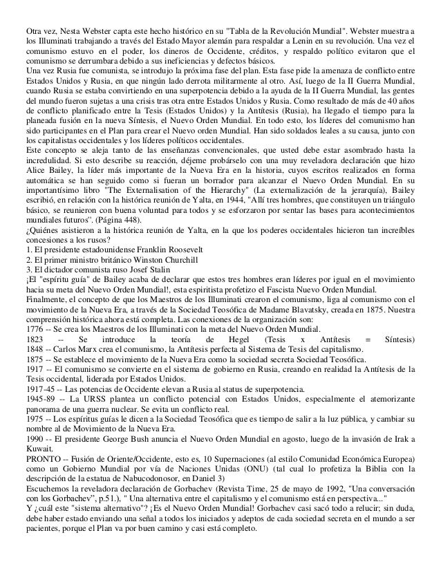 El Nuevo Orden Mundial Ralph Epperson Pdf El Nuevo Orden Mundial Ralph Epperson Pdf